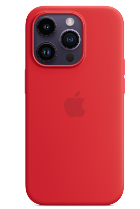 iPhone 14 Pro Silicone Case with MagSafe - (PRODUCT)RED
